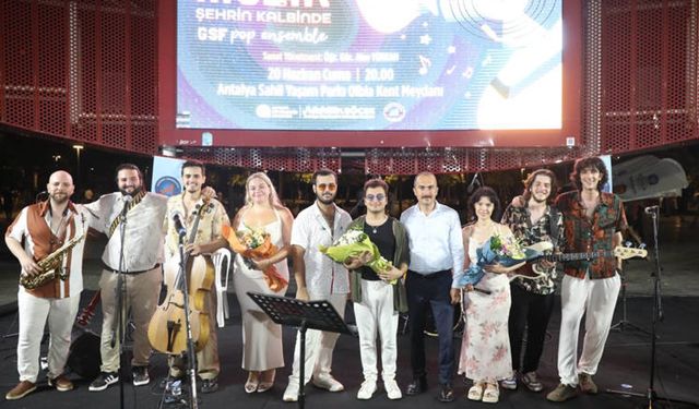 Akdeniz akşamları ‘Müzik Şehrin Kalbinde’ konseriyle renkleniyor