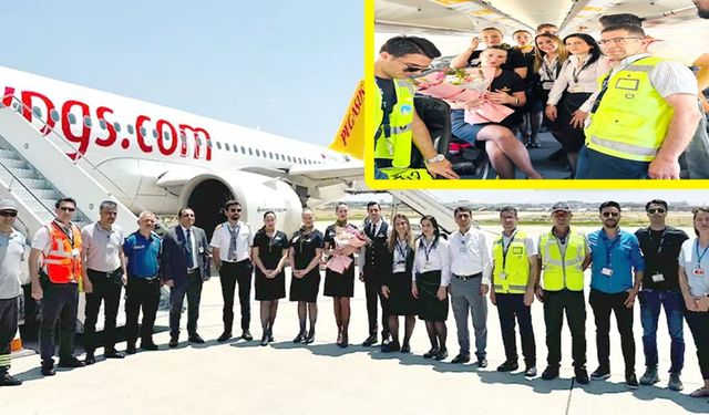 Batman-İzmir uçuşları resmen başladı