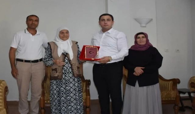 Batman Sason Kaymakamı’ndan şehit ailelerine anlamlı ziyaret