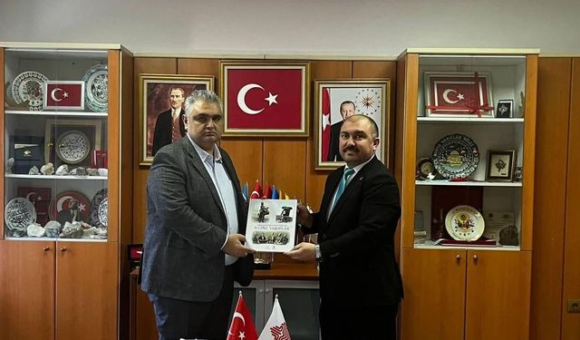 Bursa Vali Yardımcısı Kürşat Güleryüz’den Vakıflar Bölge Müdürü Haluk Yıldız’a ziyaret