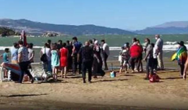 Eğirdir gölü'nde yüzerken fenalaşan 8 yaşındaki Hiranur hastaneye kaldırıldı