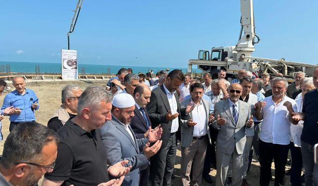 Eynesil Otogar temeli atıldı