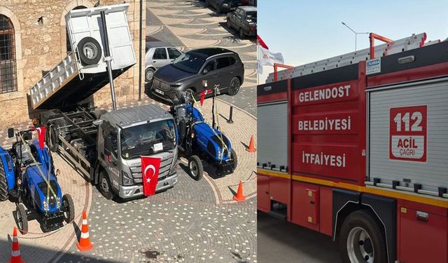 Gelendost araç filosunu güçlendiriyor