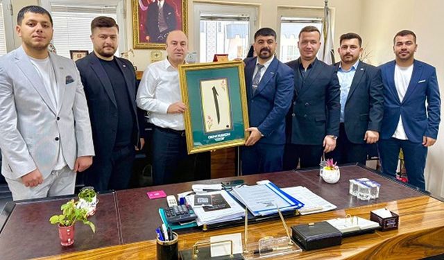 Genç ASKON'dan KOSGEB İl Müdürü Fidan’a ziyaret
