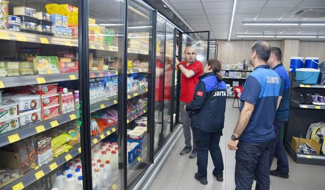 Giresun'da zabıtadan bayram öncesi denetim