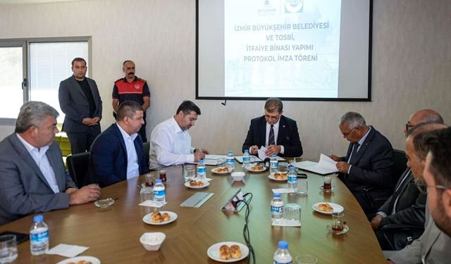 İzmir, Tire OSB’ye yeni itfaiye istasyonu