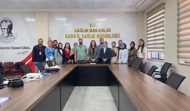 Kars Kamu Hastaneleri Hizmetleri Başkanlığı değerlendirme toplantısı gerçekleştirildi
