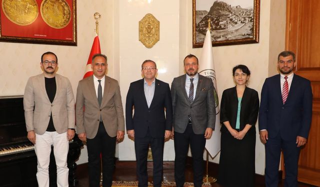 Kars Valisi Ziya Polat, Tarım ve Orman Bakanlığı yetkililerini kabul etti