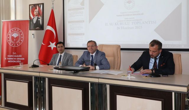 Kars’ta İl Su Kurulu Toplantısı gerçekleştirildi