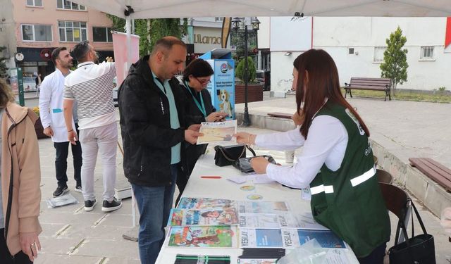 Kars'ta sigara ve tütün ürünlerinin zararlarına dikkat çekildi