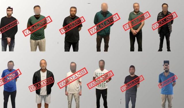 Kırmızı bültenle aranan 11 kişi Türkiye’ye getirildi