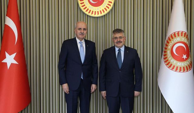 Kocaeli Milletvekili Veysel Tipioğlu'ndan TBMM Başkanı Numan Kurtulmuş’a hayırlı olsun ziyareti
