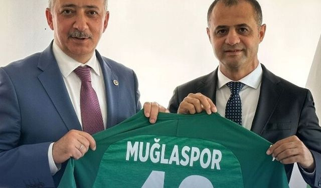 Milletvekili Kadem Mete'den Muğlaspor Başkanı Menaf Kıyanç'a tebrik