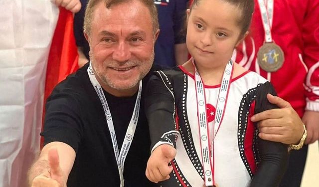 Muğlalı özel sporcu Serra Soysal, Cimnastik Avrupa Şampiyonası'nda tarih yazdı