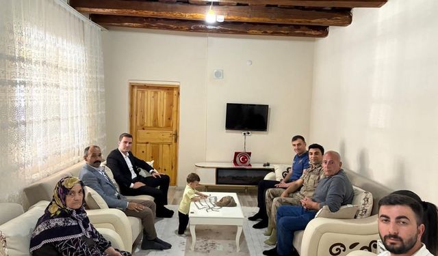 Selim Kaymakamı Mubin Demirkıran’dan Gazi ve Şehit ailelerine bayram ziyareti