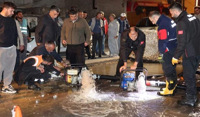Sivas'ta su kesintisi krizi çözüldü