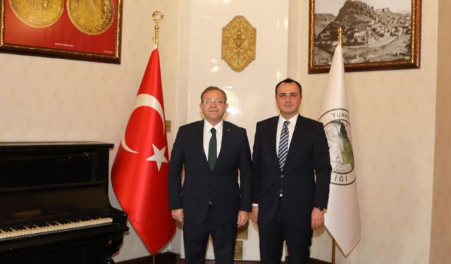 Vali Ziya Polat’tan Susuz Kaymakamı Halis Hacıismailoğlu’na veda