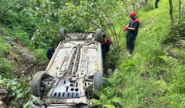 Yağlıdere'de ölümlü trafik kazası