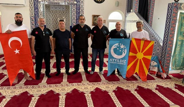 Ayyıldız Yardım, Balkan soydaşlarıyla buluştu