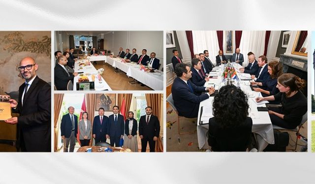 Bakan Tunç, Türkiye'nin Lahey Büyükelçiliği'ni ziyaret etti