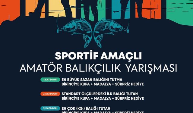 Balıkesir'de Sportif Amaçlı Amatör Balıkçılık Yarışması başlıyor