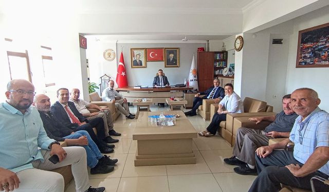 Beypazarı Kaymakamı Ünal Coşkun’dan AK Parti ilçe teşkilatına ziyaret