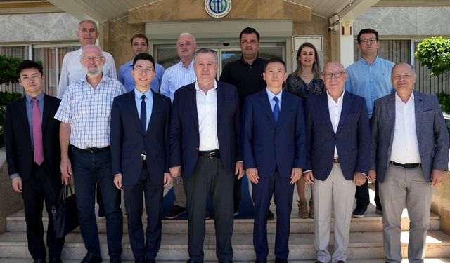 Çin Heyetinden FTSO'ya ziyaret