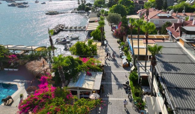 Fethiye Belediyesi’nden Göcek Sahili'ne modern dokunuş