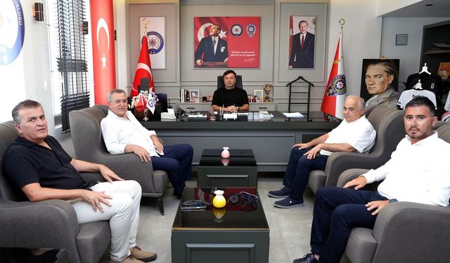 FTSO yönetim, Emniyet Müdürü Salih Murat Kara'yı ziyaret etti