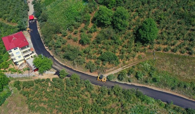 Gürgentepe Gültepe Mahallesi'ne sıcak asfalt