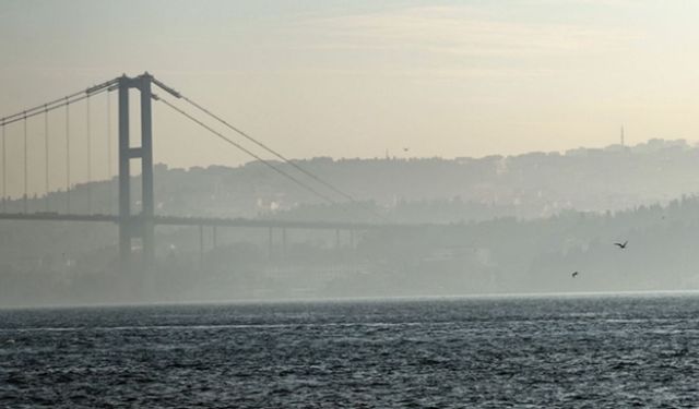 İstanbul Boğazı ve çevresinde yoğun sis