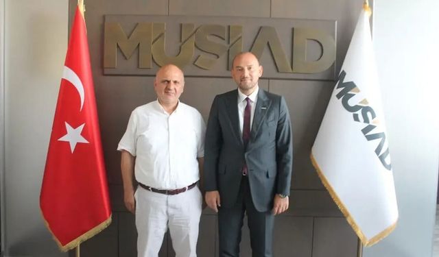 İstanbul Düzceliler Derneği, MÜSİAD’ı ziyaret etti