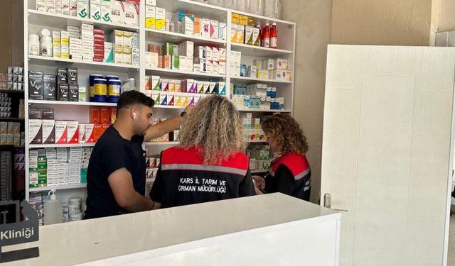 Kars'ta veteriner kliniklerinde kapsamlı denetim