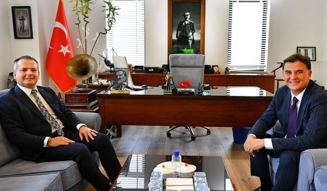 Kaymakam Fatih Akkaya’dan Başkan Karaca’ya iade-i ziyaret