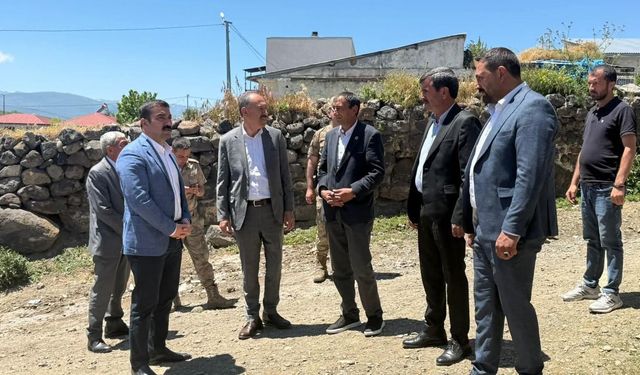 Kaymakam Muhammed Burak Akköz’den Doğruyol Köyü ve Yalınçayır Mahallesine ziyaret