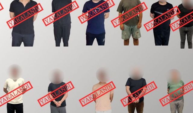 Kırmızı Bültenle Aranan 14 Suçlu Türkiye'ye Getirildi