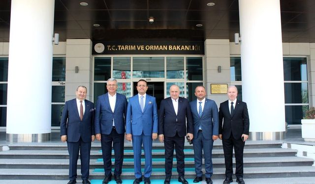 Milletvekili Ayhan Gider ve Biga Heyetinden Ankara’da yoğun mesai