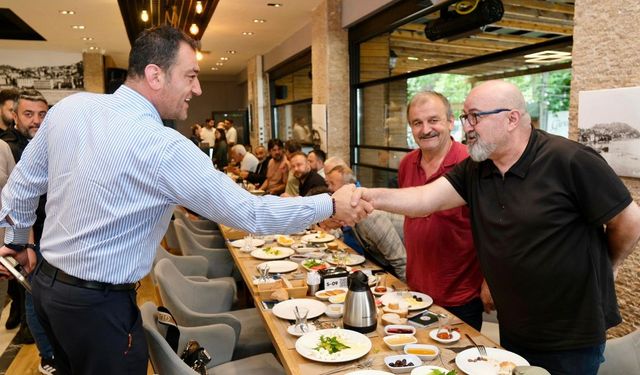 Muhtarlar Fuat Köse'ye dertlerini anlattı