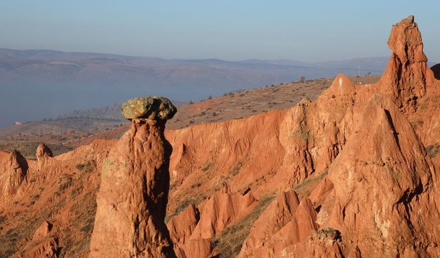 Nevşehir’e alternatif yeni rota: Kırmızı Peribacaları