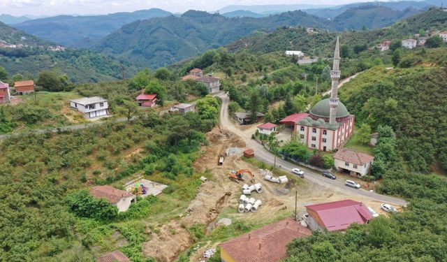 Ordu İkizce'de alt yapı hamlesi