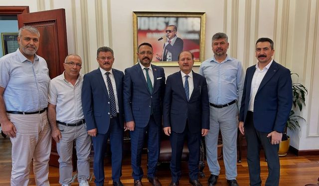 Ramazan Can, Kırıkkale Federasyonu’nu makamında ağırladı