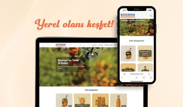 Yerel üretici ile tüketici arasında köprü “Bodrum Yerel Ürün”