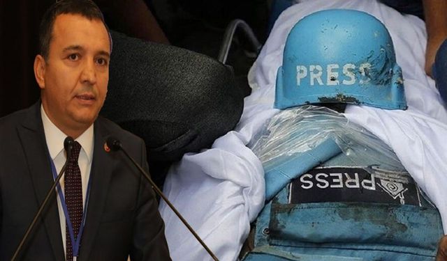 AGC Başkanı İdris Taş’tan Gazze’deki gazeteci ölümlerine tepki