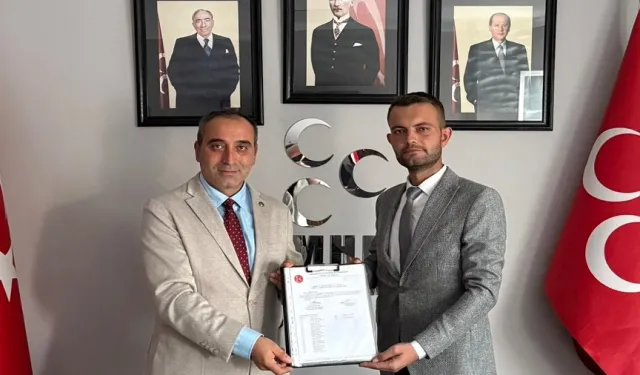 Bilecik’te MHP Pazaryeri İlçe Başkanlığı'na Vedat Çora atandı