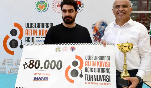 Malatya Uluslararası Altın Kayısı'da 'şah-mat'çılar ödüllendirildi