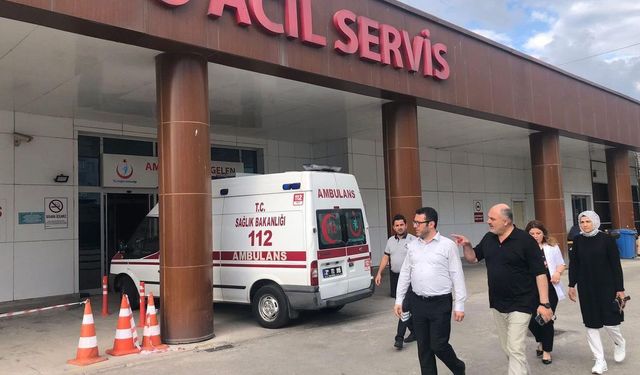 AK Parti Giresun İl Başkanı Yılmaz'dan hastane ziyaretleri