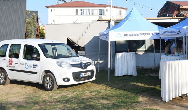 Balıkesir Büyükşehir Belediyesi esnafın yanında