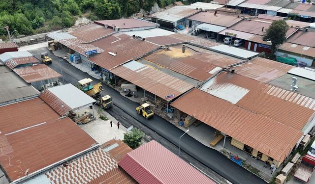 Fatsa Büyük Sanayi Sitesi’nde toz toprak çilesi sona eriyor