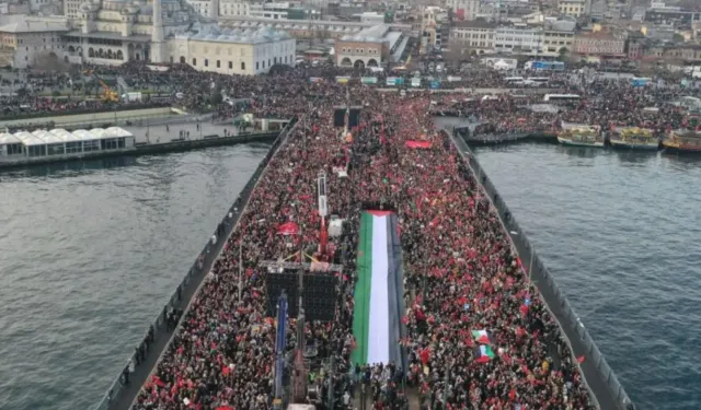 Filistin’e destek yürüyüşü 9 Ağustos’ta İstanbul’da
