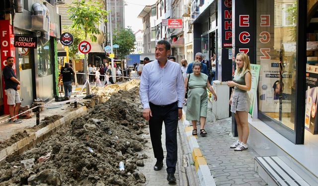 Fuat Köse doğalgaz çalışmalarını yerinde izledi